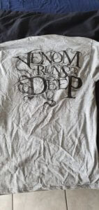 T-Shirt Rückseite Randy Orton Venom Runs Deep